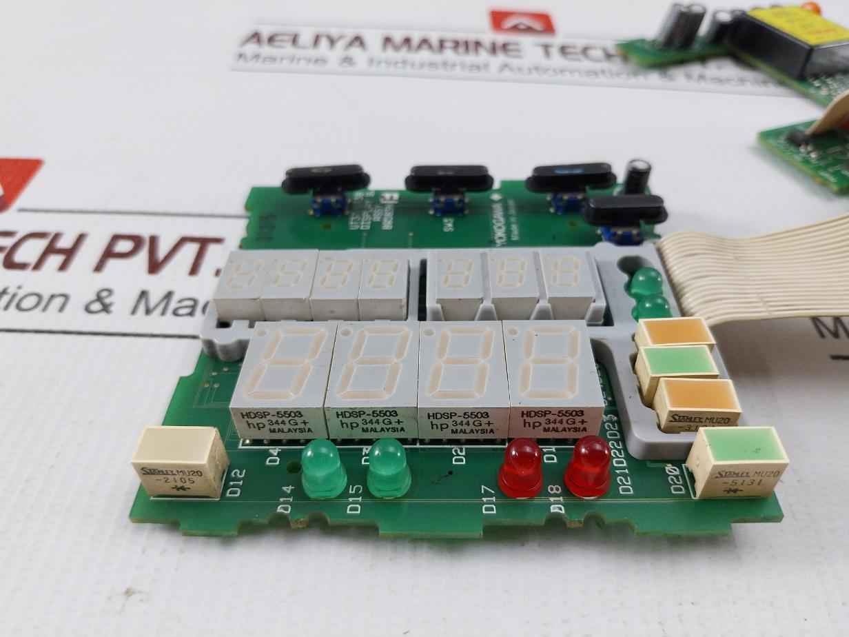 Yokogawa Ut37/ut38 Power Board Assembly B9583nq R72u52 B9583p E B9583nd-02