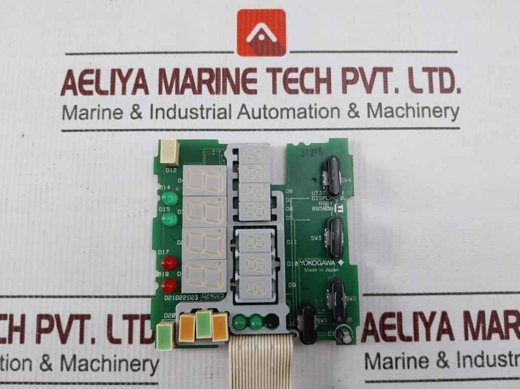 Yokogawa Ut37/ut38 Power Board Assembly B9583nq R72u52 B9583p E B9583nd-02