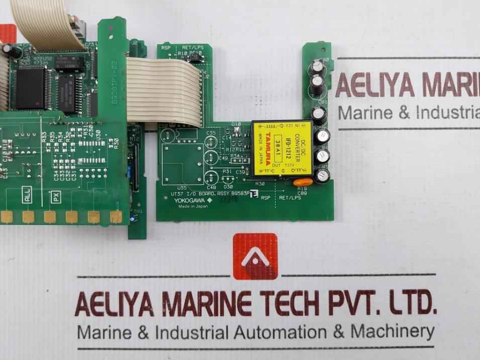 Yokogawa Ut37/ut38 Power Board Assembly B9583nq R72u52 B9583p E B9583nd-02