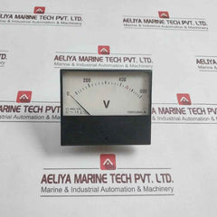Yokogawa V12-n-l-bl Analog Panel Voltmeter 0-600V