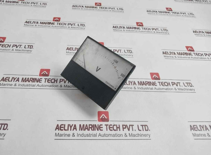 Yokogawa V12-n-l-bl Analog Panel Voltmeter 0-600V