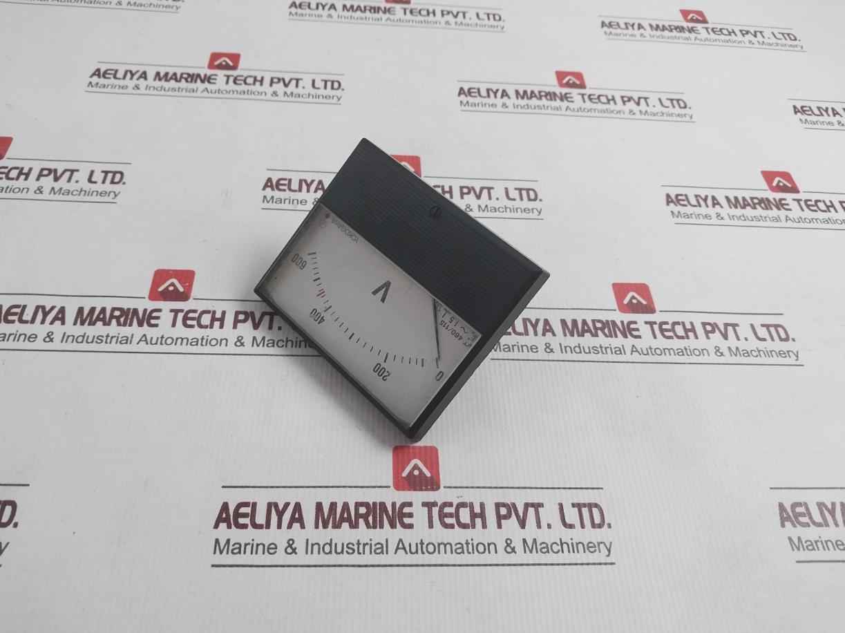 Yokogawa V12-n-l-bl Analog Panel Voltmeter 0-600V