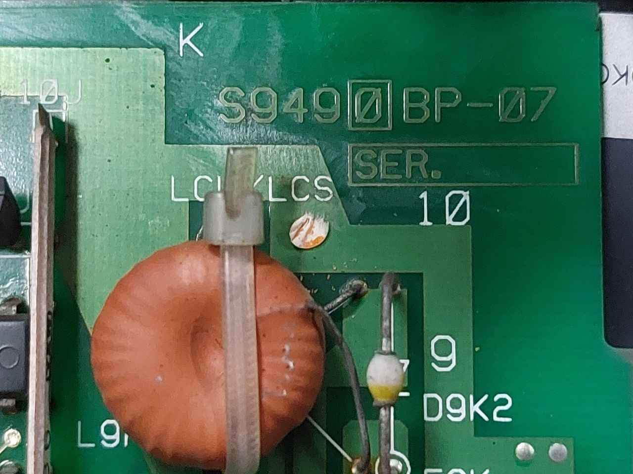 Yokogawa Vm1 Control Module Lcs S9490Bp-07 Nc4 S9350Aq-02 Mac2 24V