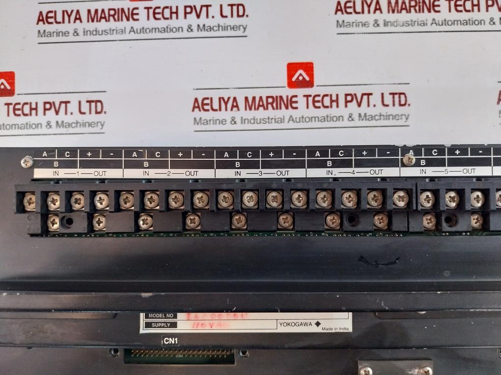 Yokogawa Ybnm-10*A Analog Input Module I4D0050U 110Vac