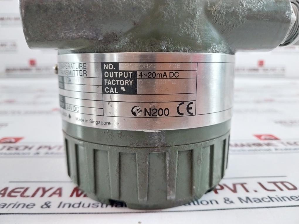 Yokogawa Yta110 Temperature Transmitter 0-400°c 24vdc