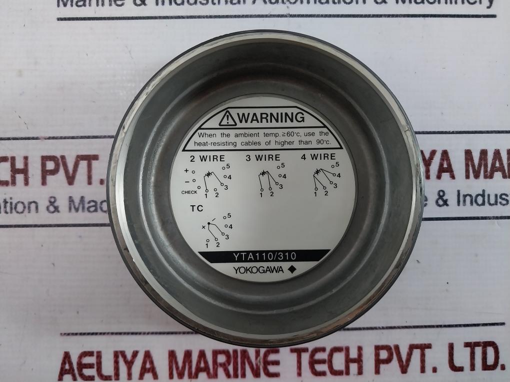 Yokogawa Yta110 Temperature Transmitter 0-400°c 24vdc