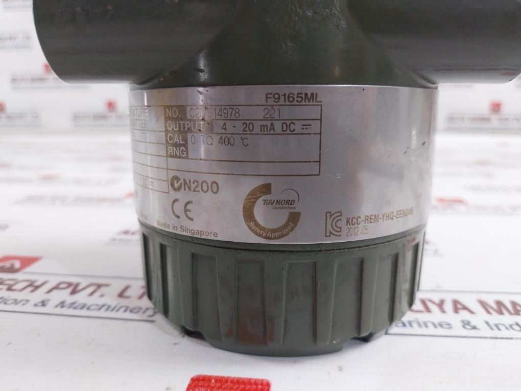 Yokogawa Yta 110 Temperature Transmitter 0 To 400°C