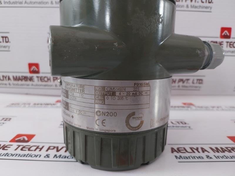 Yokogawa Yta 110 Temperature Transmitter Style: S3, 10.5-42Vdc