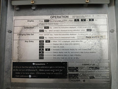 Yokogawa Zirconia Oxygen Analyzer 115Vac -10 To 55°C Exa Oxy