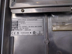 Yokogawa Zr402G Zirconia Converter 100-240Vac~ 50/60Hz