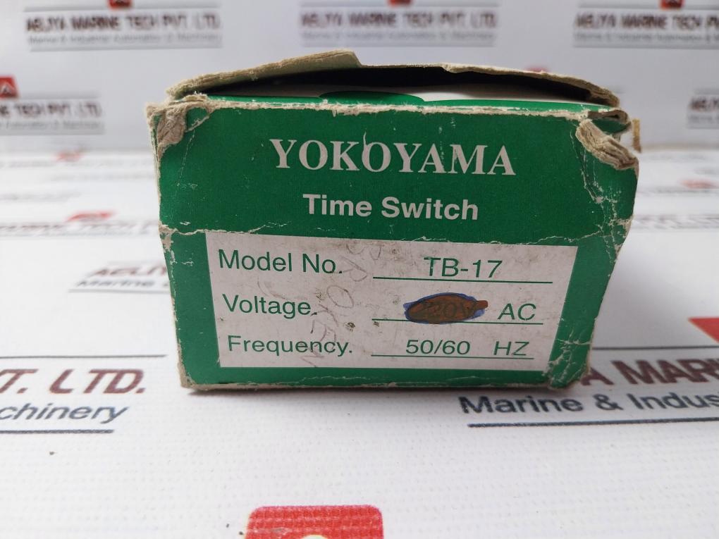 Yokoyama Tb-17 Time Switch 50/60Hz 230V Ac