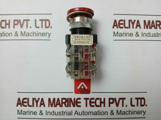 Yongsung-push Button Switch 300V 6A, 3-3-1778