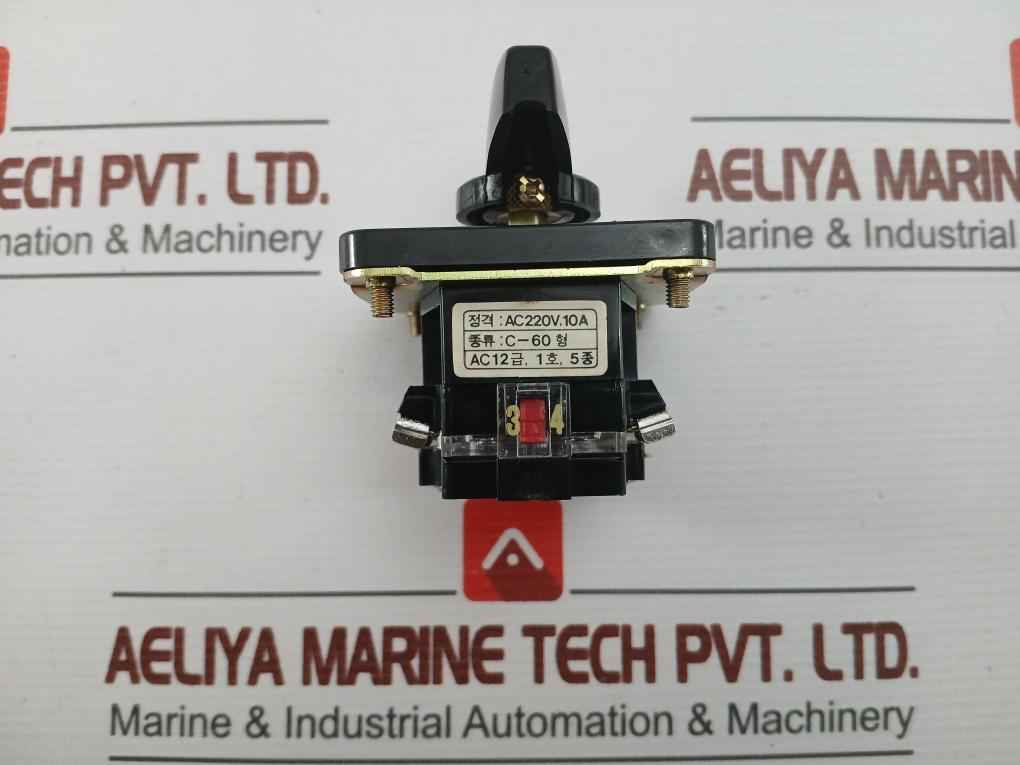 Yongsung Ac220V, 10A C-60 Rotary Cam Switch
