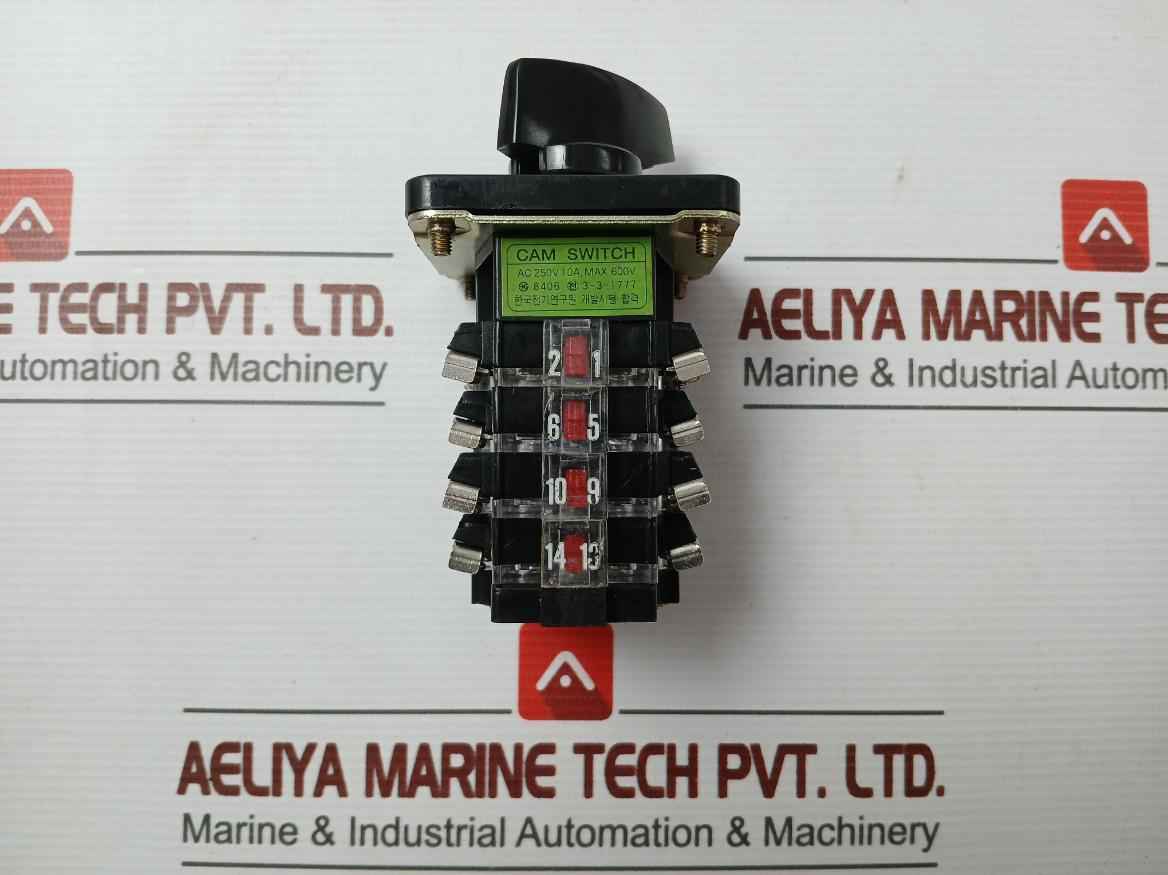 Ac 250V 10A, Max 600V Cam Switch By Yongsung