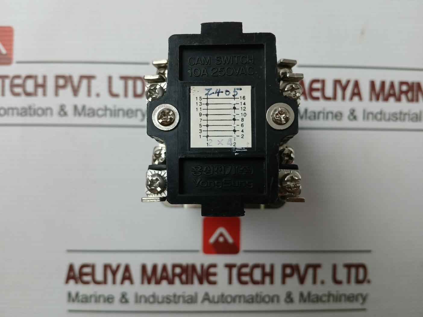 Ac 250V 10A, Max 600V Cam Switch By Yongsung