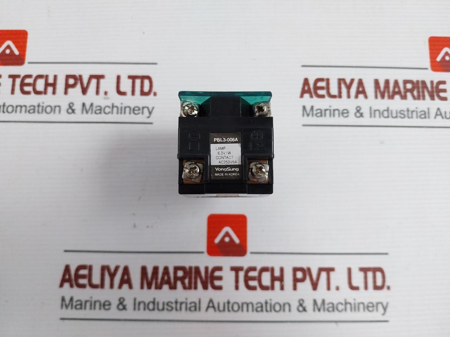 Yongsung Ac250V6A Illuminated Push Button Switch 6.3V 1W Pbl3-006A