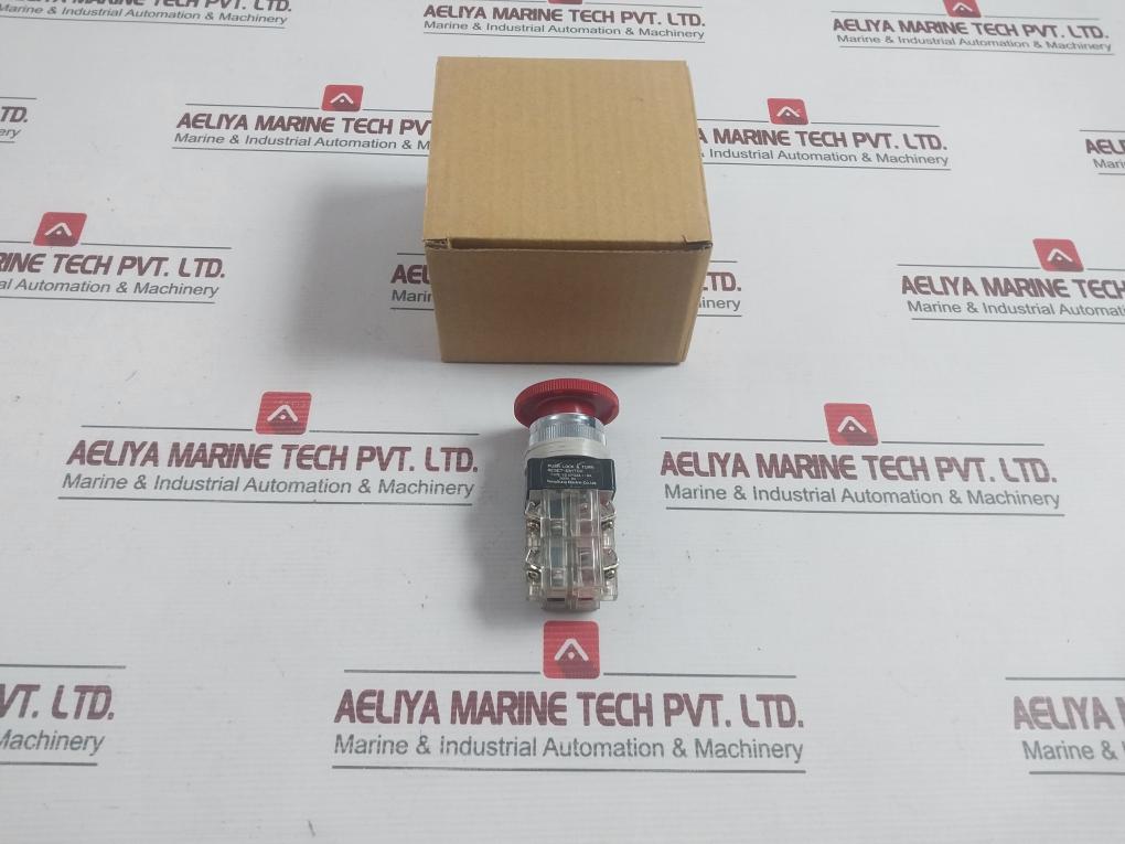Yongsung Electric 300V 6A Push Lock & Turn Reset Switch Ys Ep334-11Ra