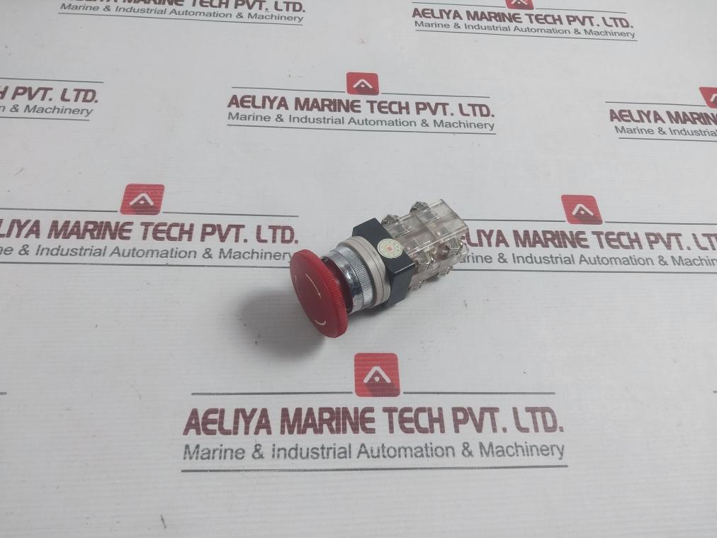 Yongsung Electric 300V 6A Push Lock & Turn Reset Switch Ys Ep334-11Ra
