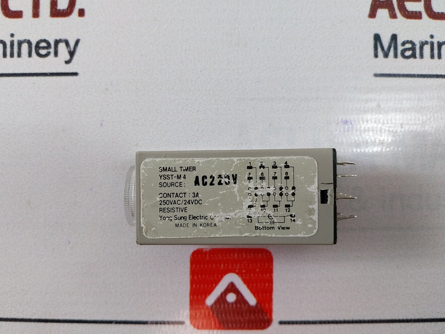 Yongsung Ys-st Small Timer 0-6 Sec Ac220V