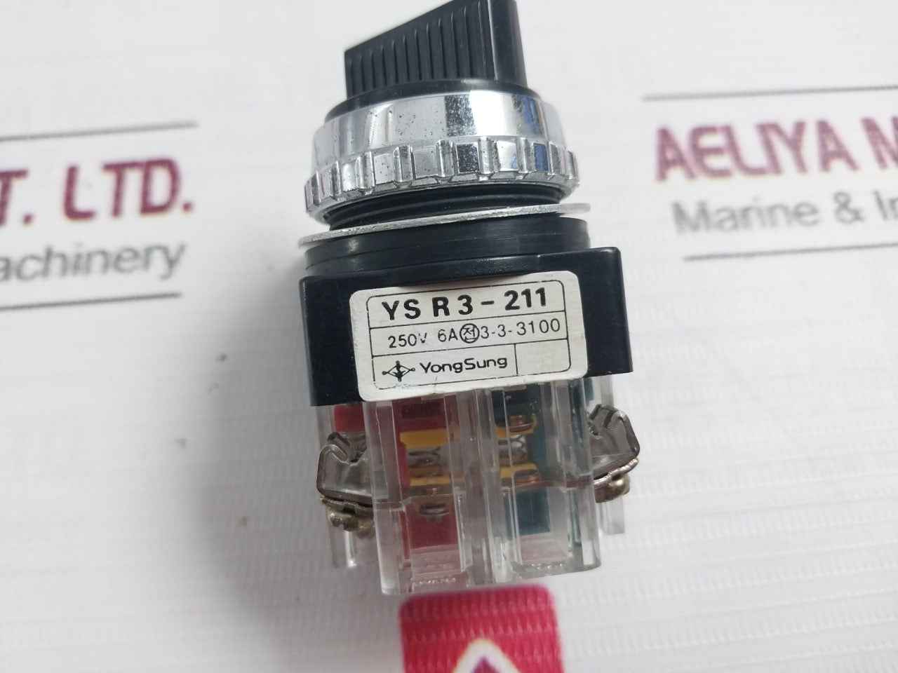 Yongsung Ys R3-211 Rotary Selector Switch 250V 6A