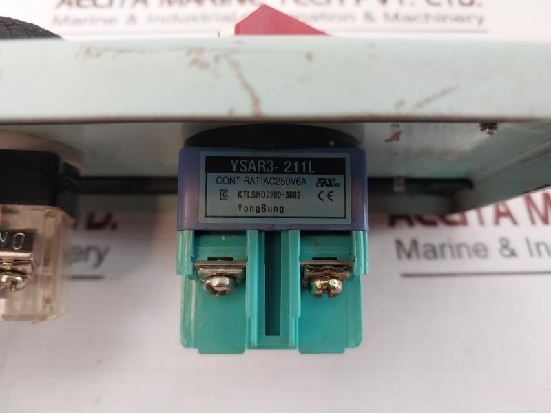 Yongsung Ysar3-211L Rotary (Cam) Switch With Chamber Ac250V 6A 600V 10A