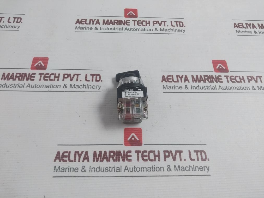 Rotary Selector Switch Ac250V 6A Yongsung Ysr3-211