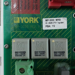 York Mp-3000 Relay Board 1E08059G01 K5 440Vac