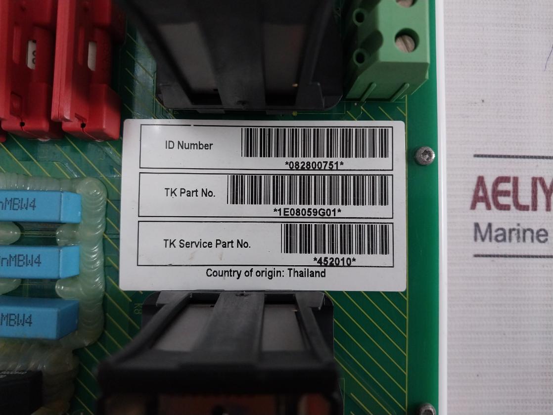 York Mp-3000 Relay Board 1E08059G01 K5 440Vac