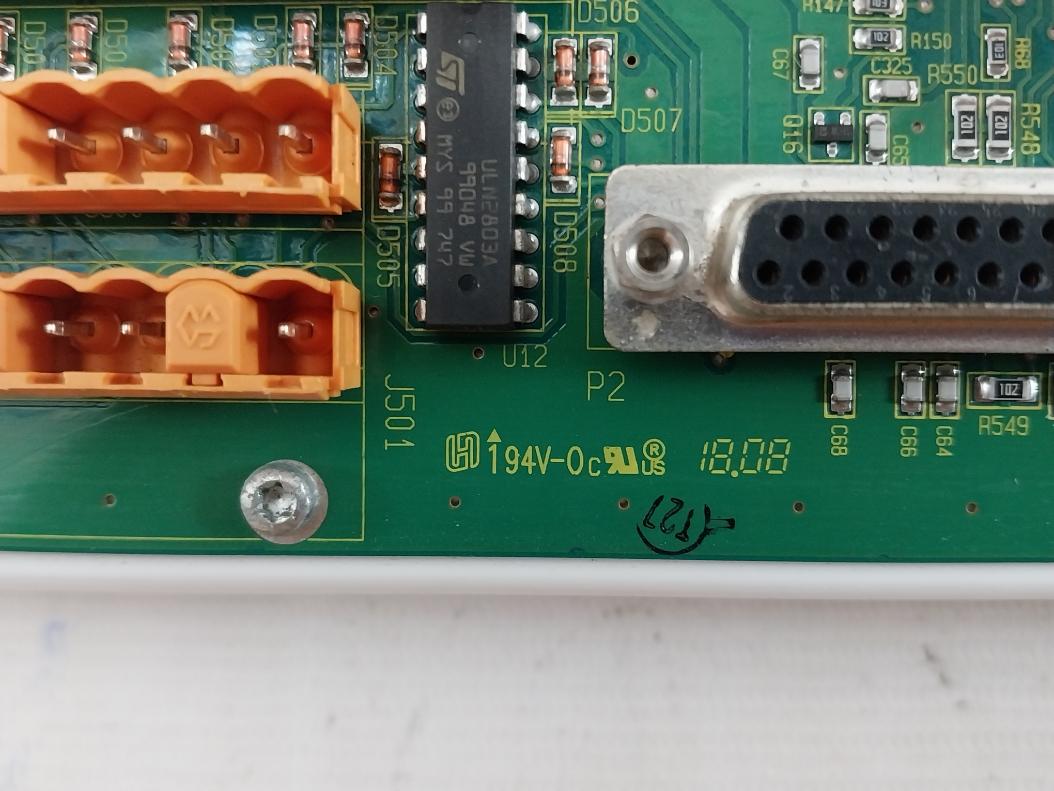 York Mp-3000 Relay Board 1E08059G01 K5 440Vac