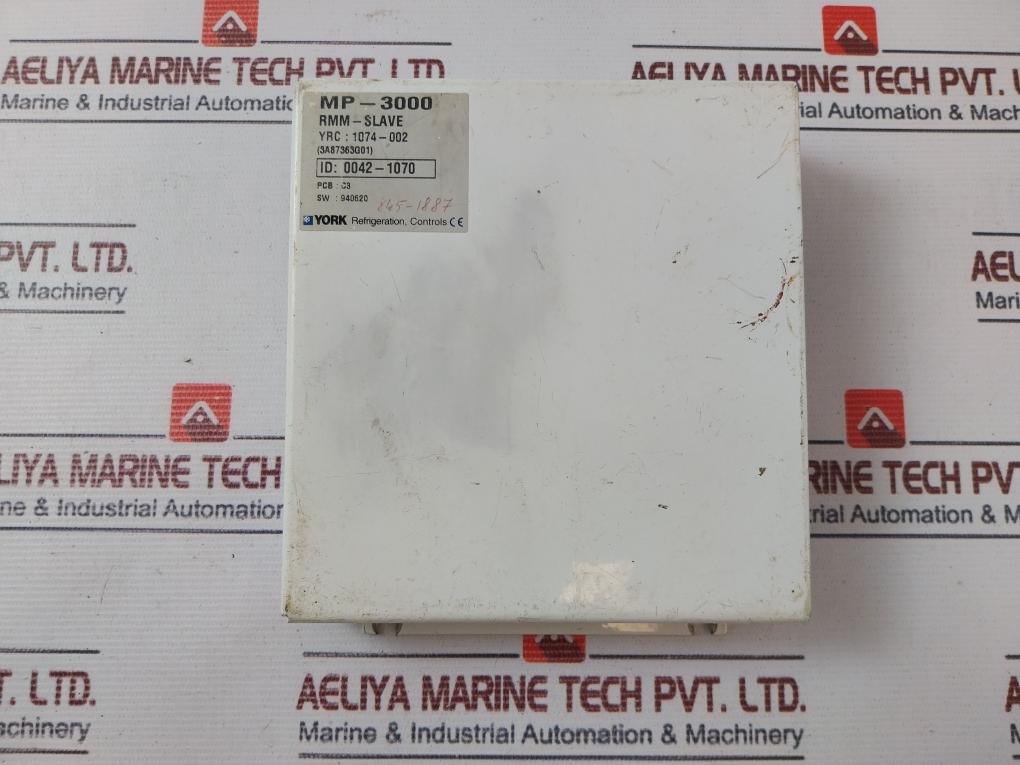 York Refrigeration Controls MP-3000 Remote Monitoring RMM-Slave Used