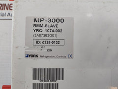 York Refrigeration Controls MP-3000 Remote Monitoring RMM-Slave