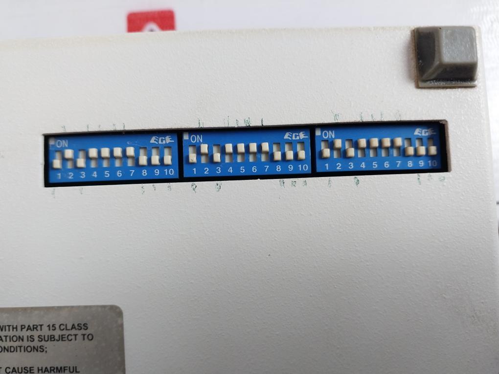 York Refrigeration Pi9126Ae Intelligent Printer Switch Ps+6S