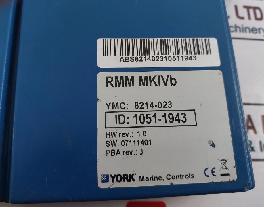 York Rmm Mkivb Module 8214-023