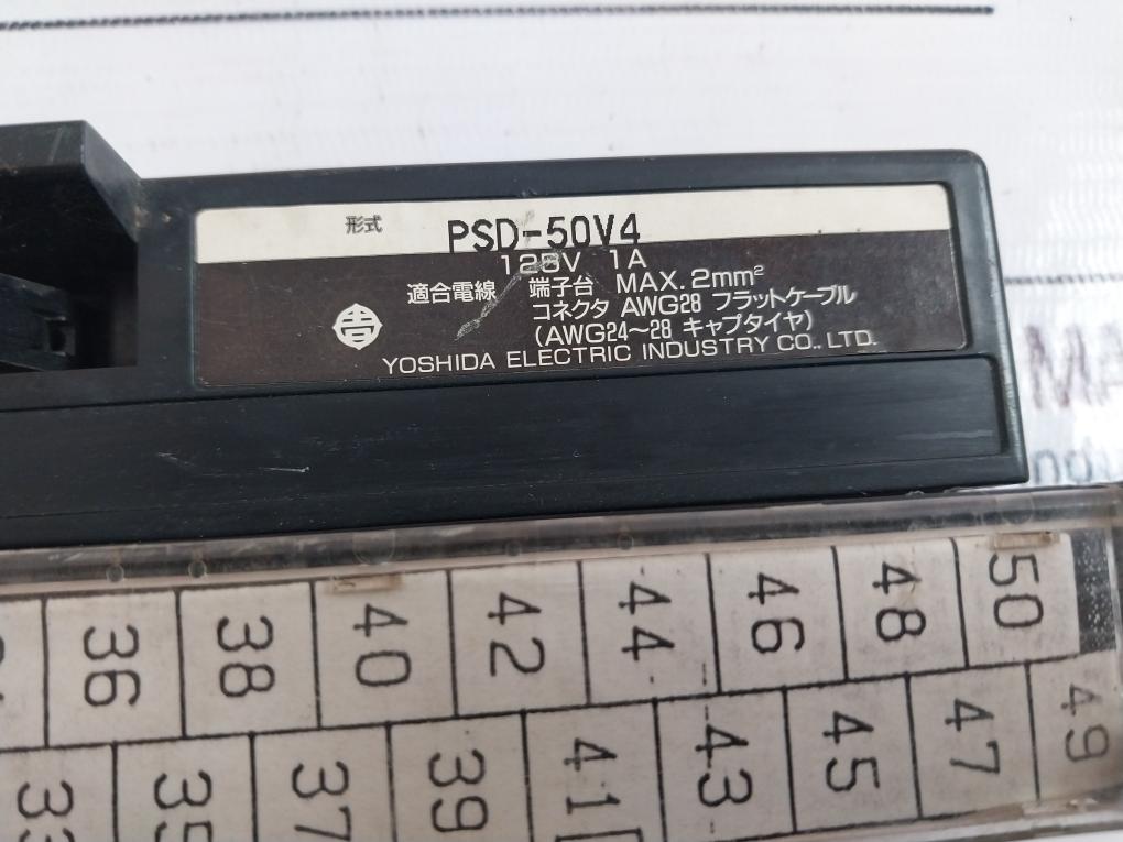 Yoshida Electric Psd-50V4 Terminal Block