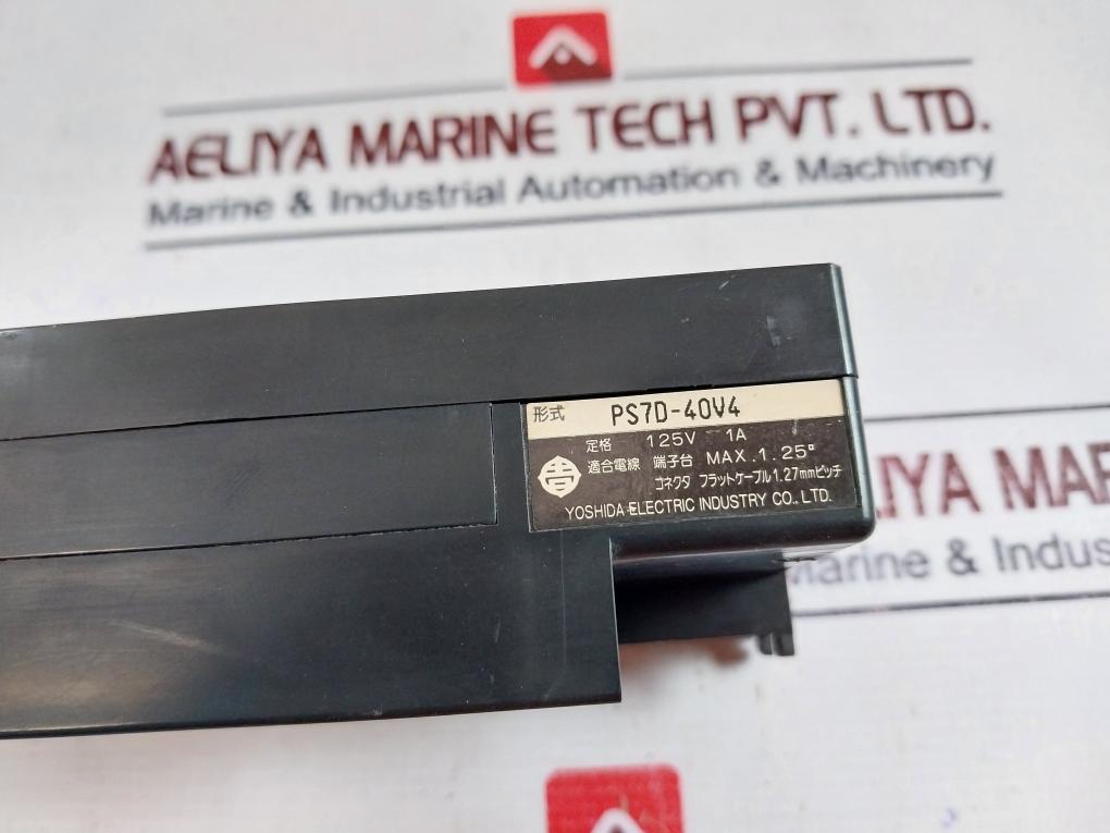 Yoshida Electric PS7D-40V4 Applicable Wire Terminal Block 125V
