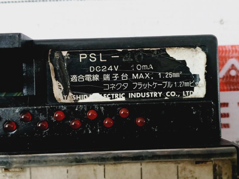 Yoshida Electric Psl-40-4 Terminal Block Dc24v, 10ma