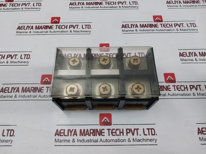 Yoshida Uk300 Din35 Rail/Direct Mounting Terminal Block, 150Mm2
