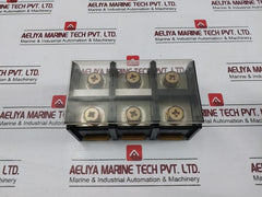Yoshida Uk300 Din35 Rail/Direct Mounting Terminal Block, 150Mm2