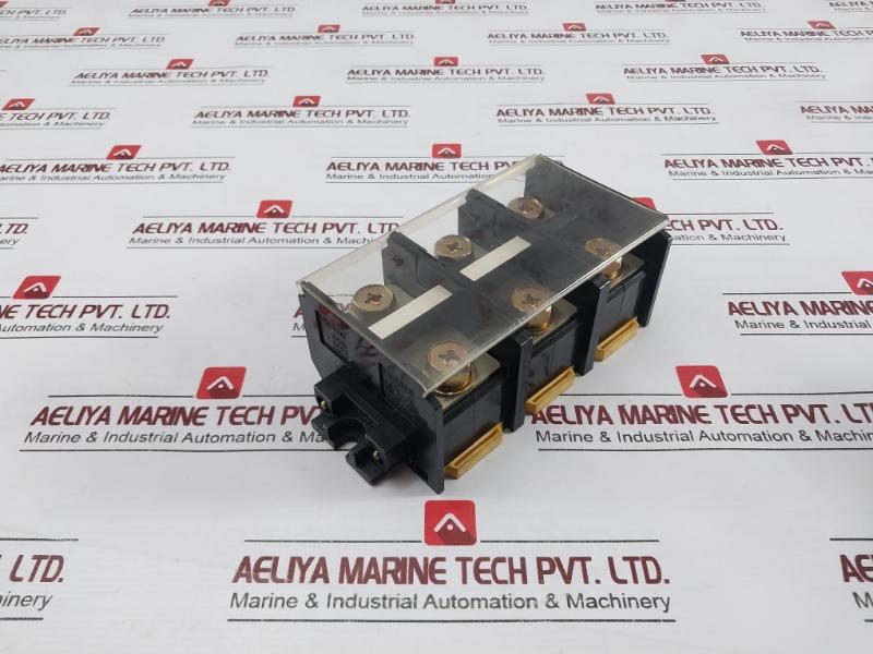 Yoshida Uk300 Din35 Rail/Direct Mounting Terminal Block, 150Mm2