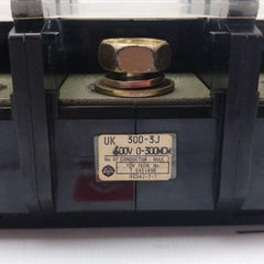 Yoshida Uk300 Din35 Rail/Direct Mounting Terminal Block, 150Mm2