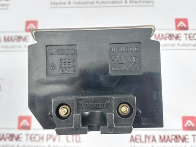 Yoshida Uk300 Din35 Rail/Direct Mounting Terminal Block, 150Mm2