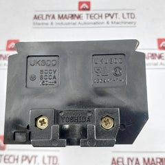 Yoshida Uk300 Din35 Rail/Direct Mounting Terminal Block, 150Mm2