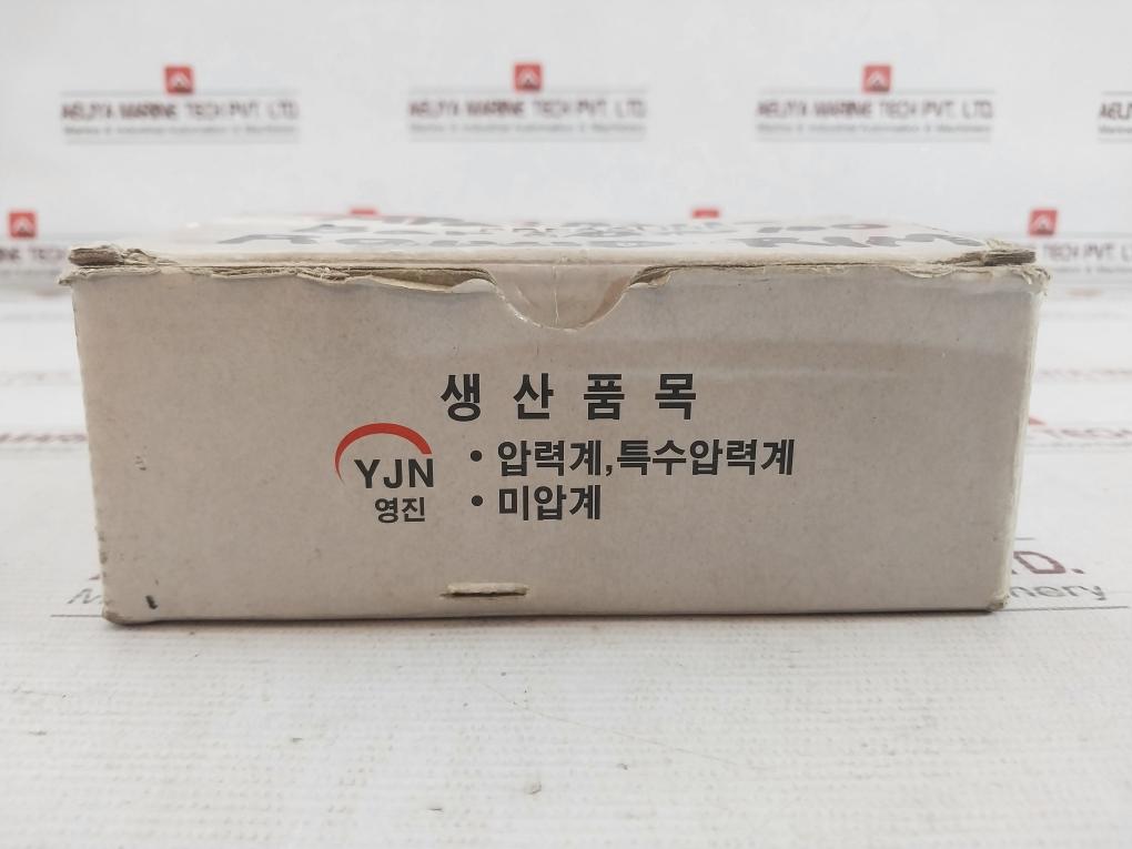 Youngjin Bourdon Tube Pressure Gauge 0-100 Bar 13042414 100Mm