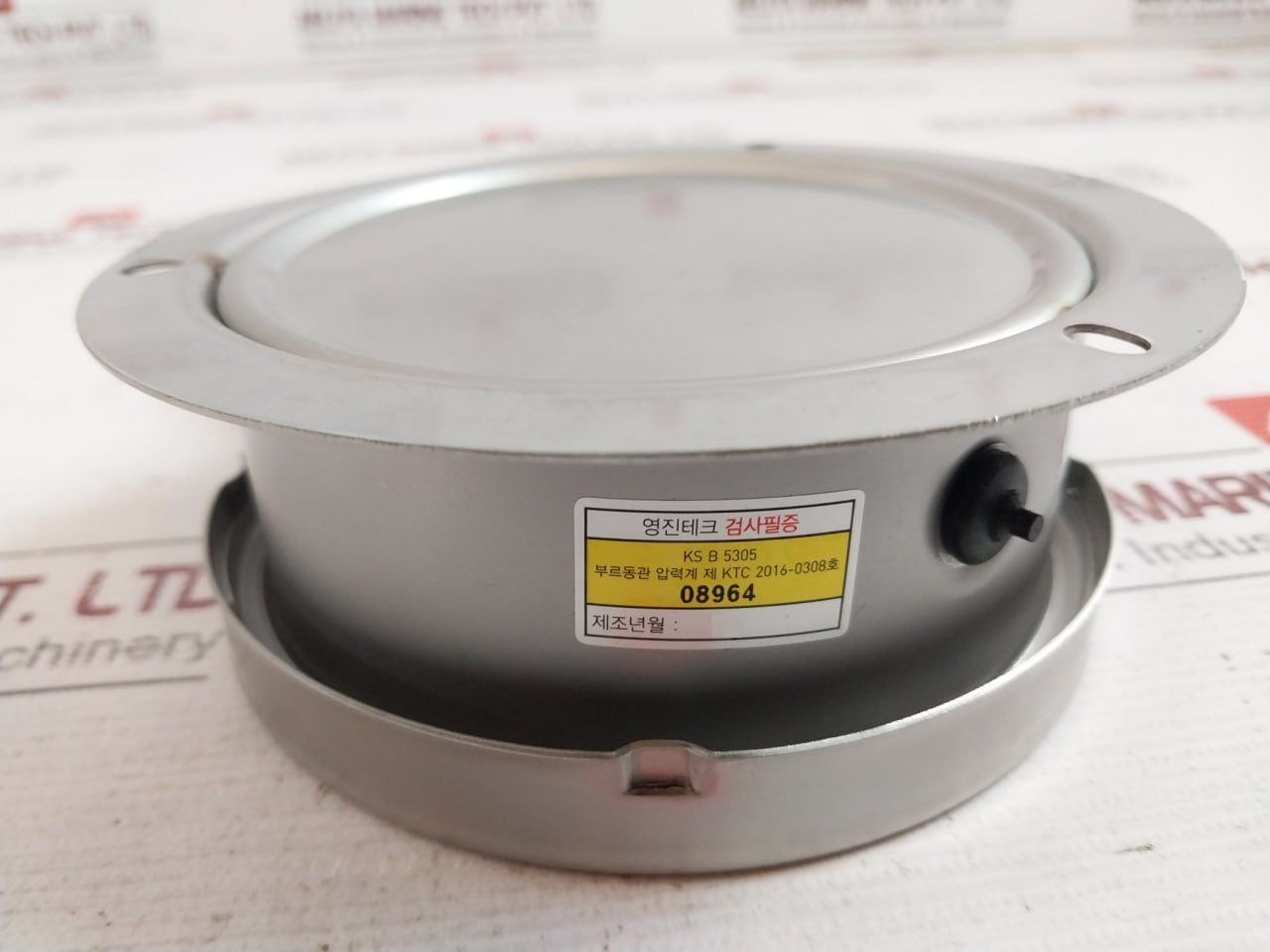 Youngjin Tech 0.1 To 0 Mpa Vacuum Gauge Ks B 5305