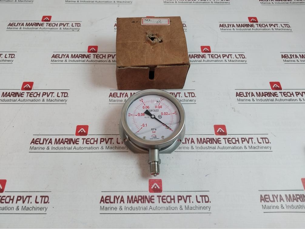 Youngjin Tech 0.1 To 0 Mpa Vacuum Gauge Ks B 5305