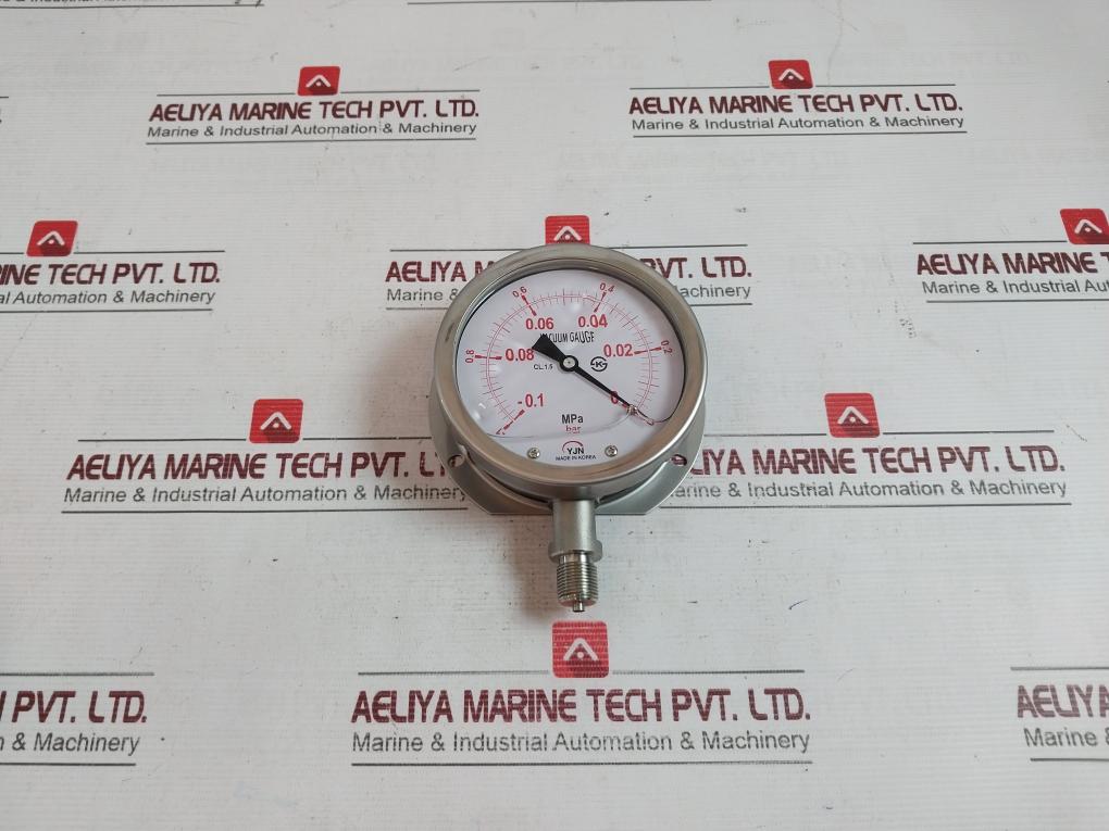Youngjin Tech 0.1 To 0 Mpa Vacuum Gauge Ks B 5305