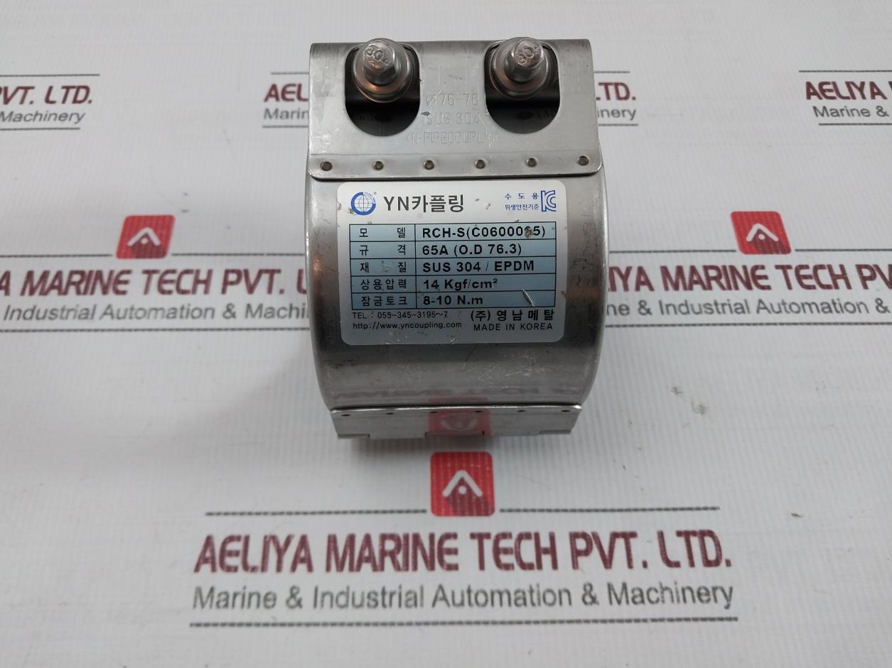 Youngnam Rch-s Yn-pipe Coupling 14 Kgf/Cm²