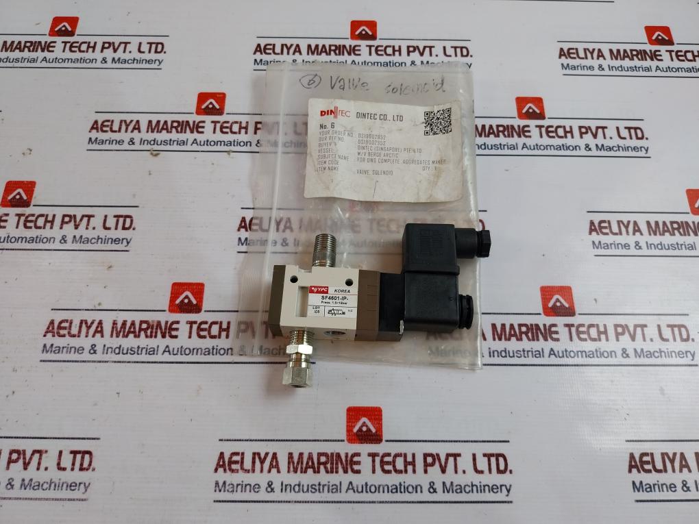 Ypc Sf4601-ip Solenoid Valve With Coil 108-030-0276 1.5~10bar