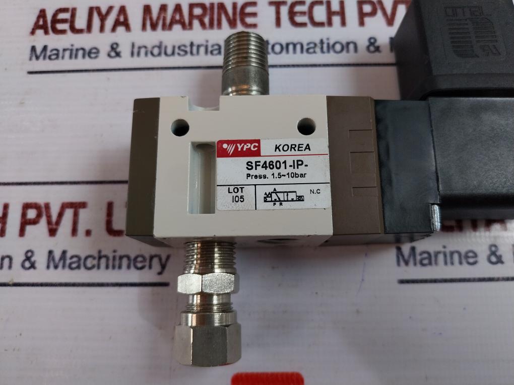 Ypc Sf4601-ip Solenoid Valve With Coil 108-030-0276 1.5~10bar