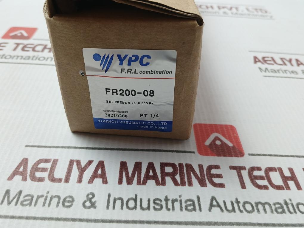 Ypc Fr200-08 Filter Regulator Moisture Removal Pressure Control